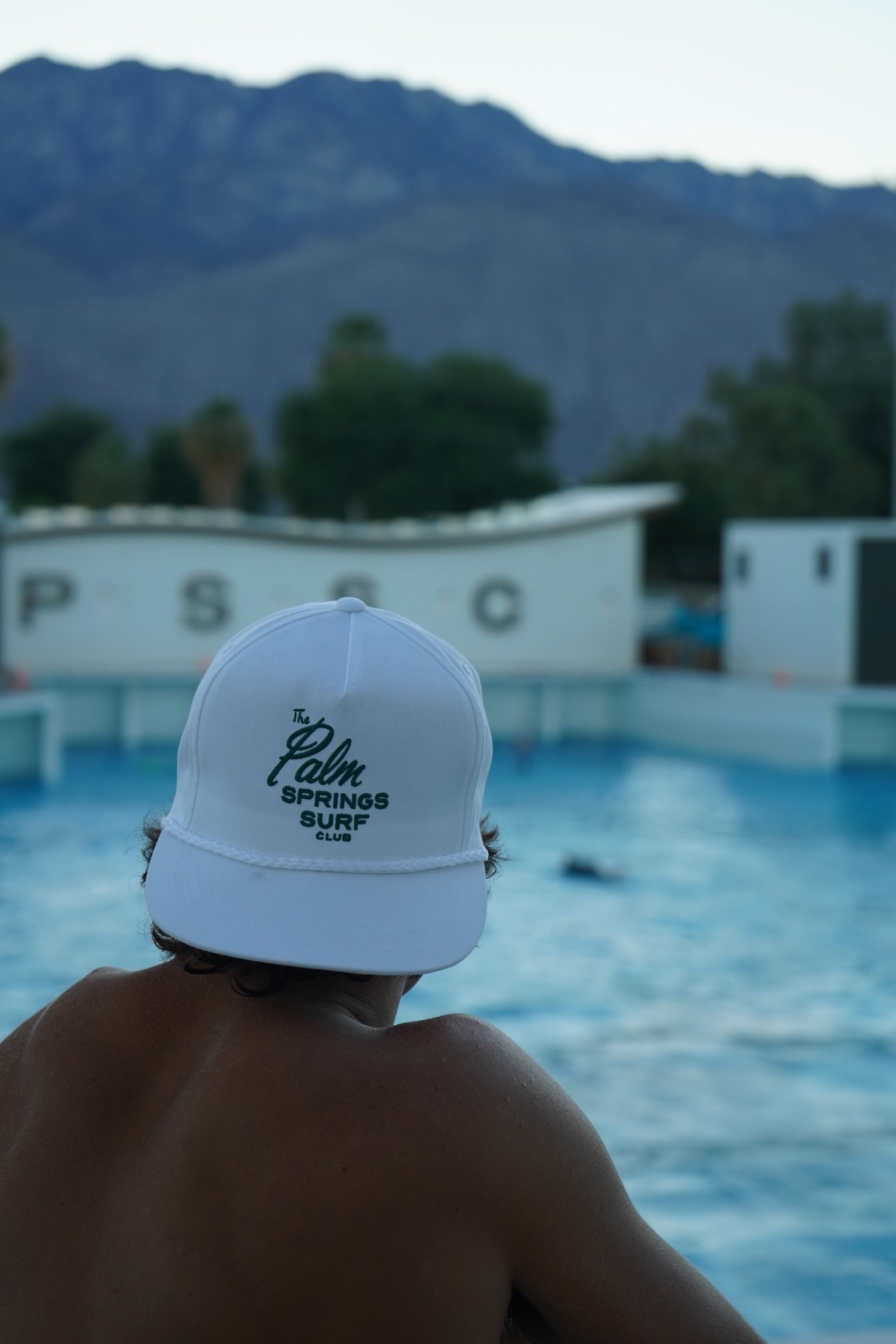 White Golf Hat