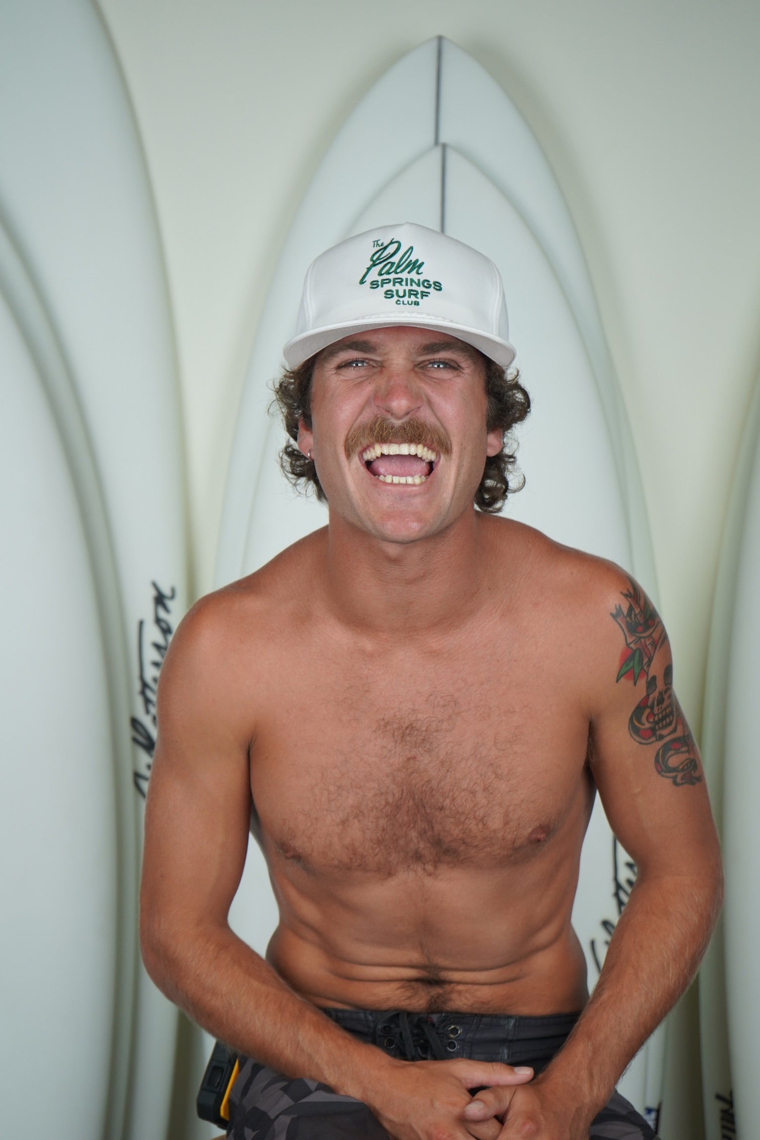 White Golf Hat