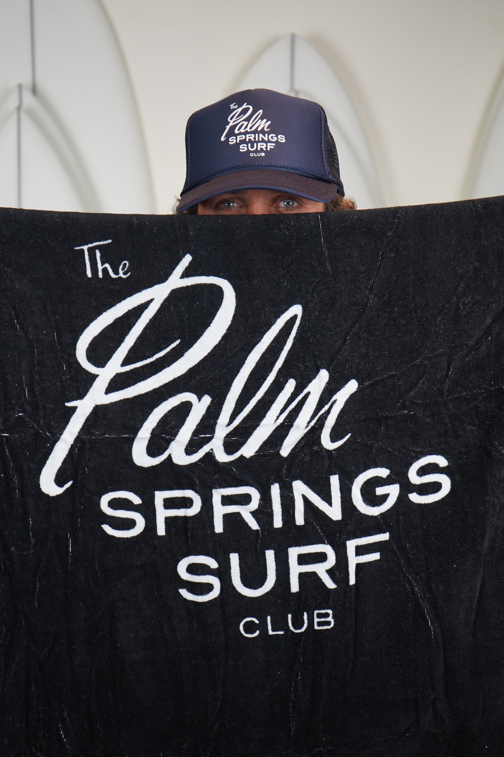 Black Logo Towel