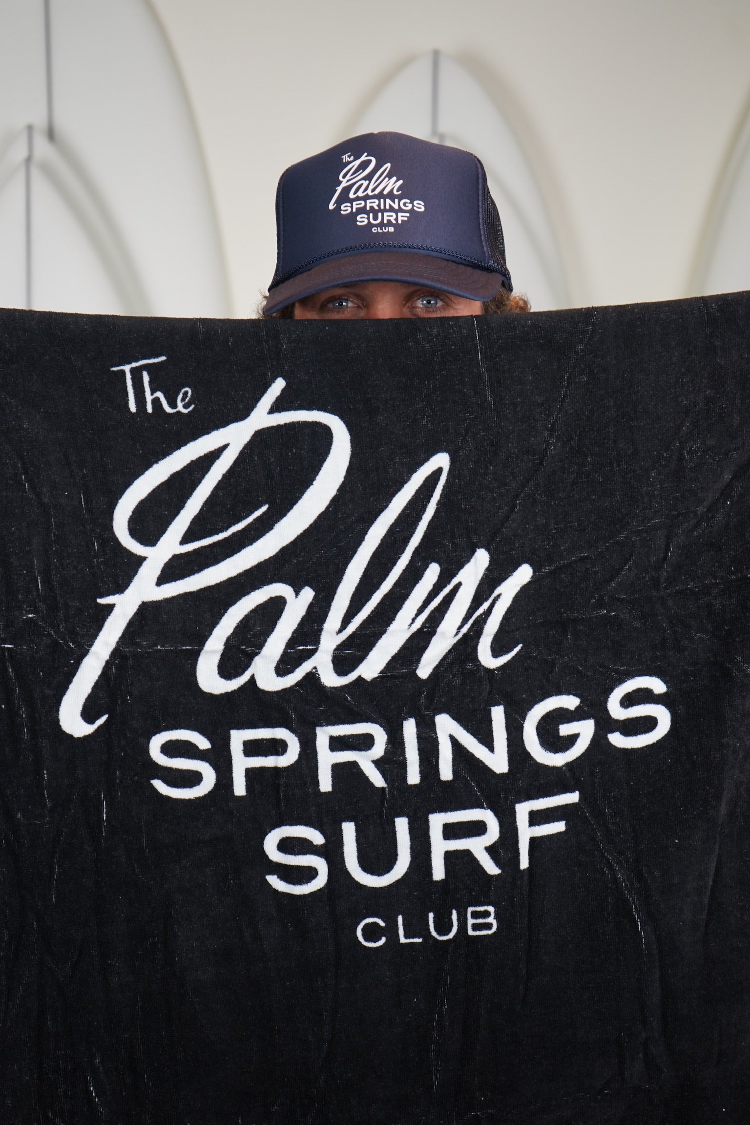 Black Logo Towel