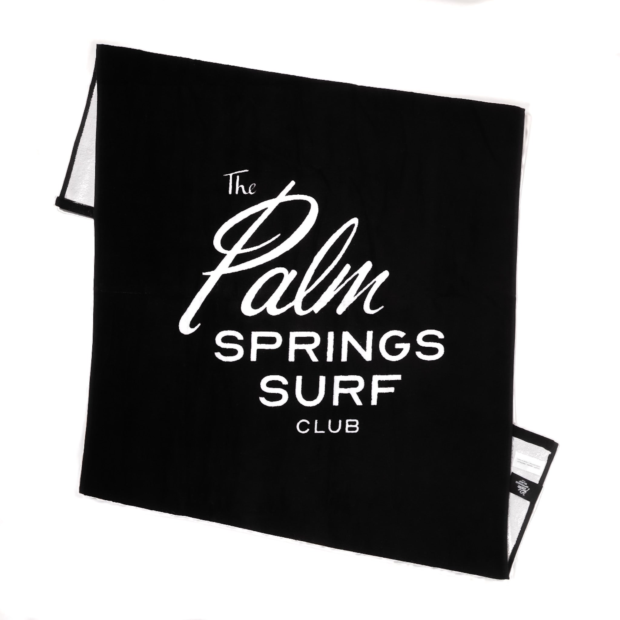 Black Logo Towel