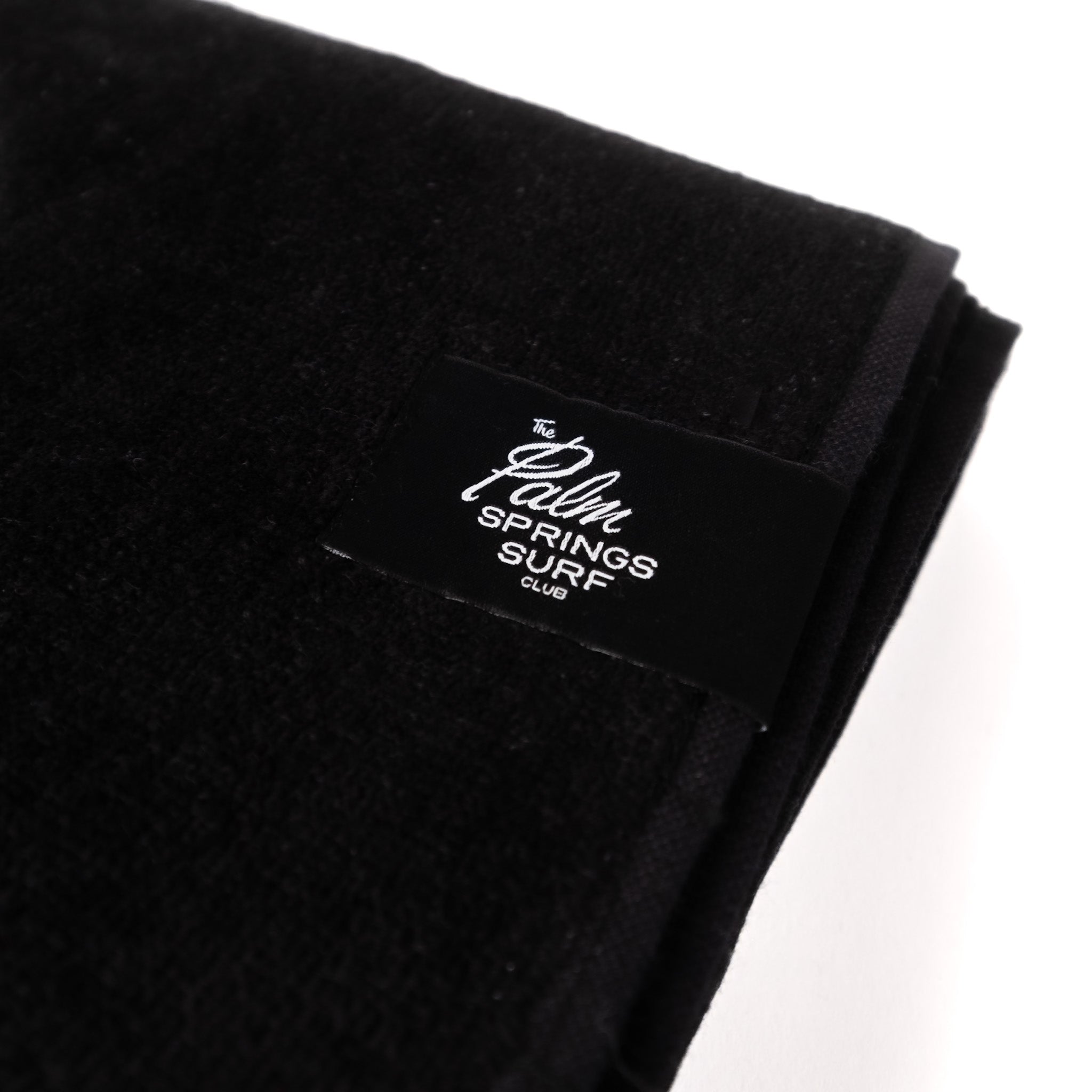 Black Logo Towel