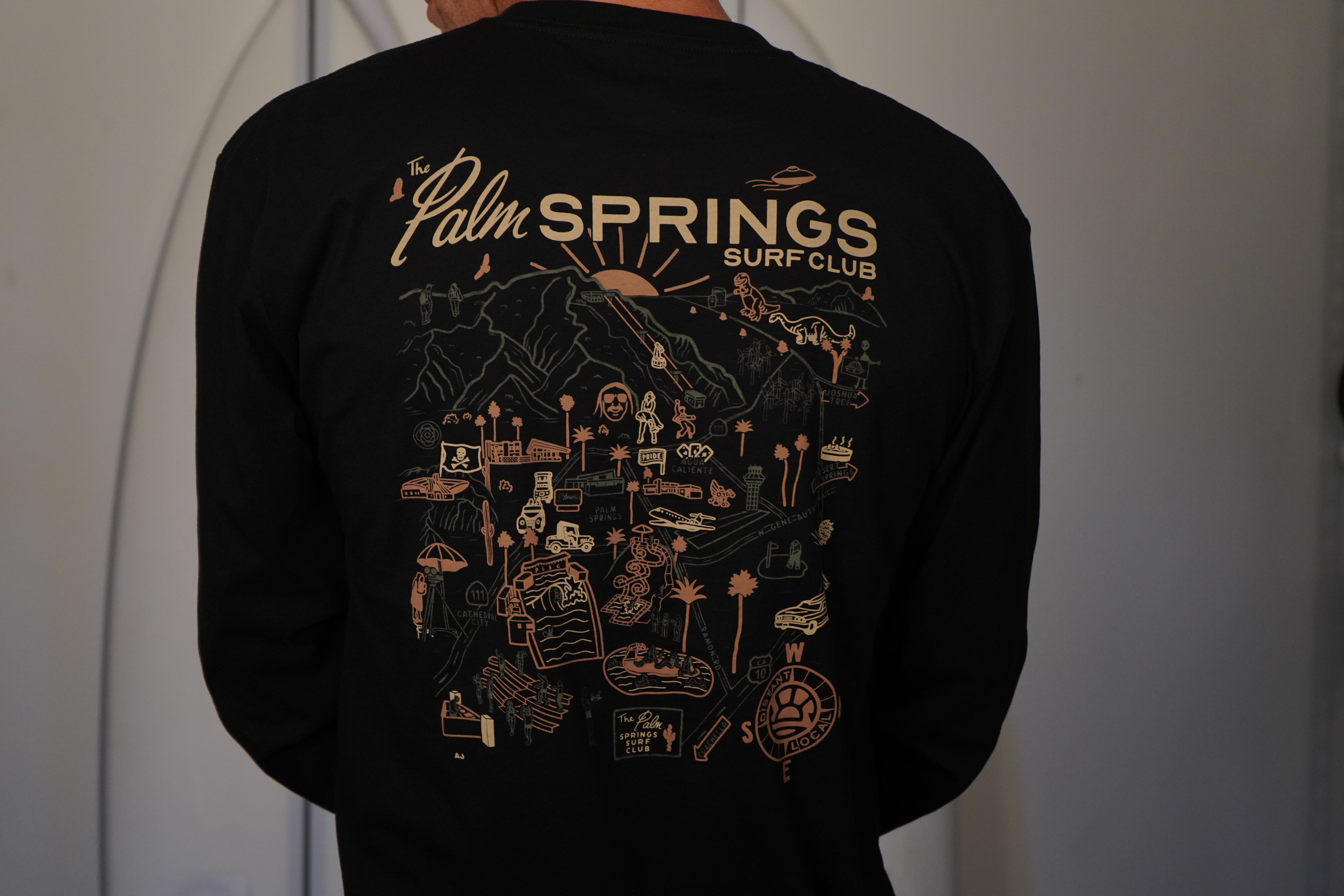 PALM SPRINGS MAP LS