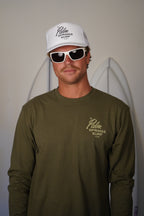 RETRO SCRIPT POCKET LOGO LS