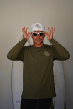 RETRO SCRIPT POCKET LOGO LS