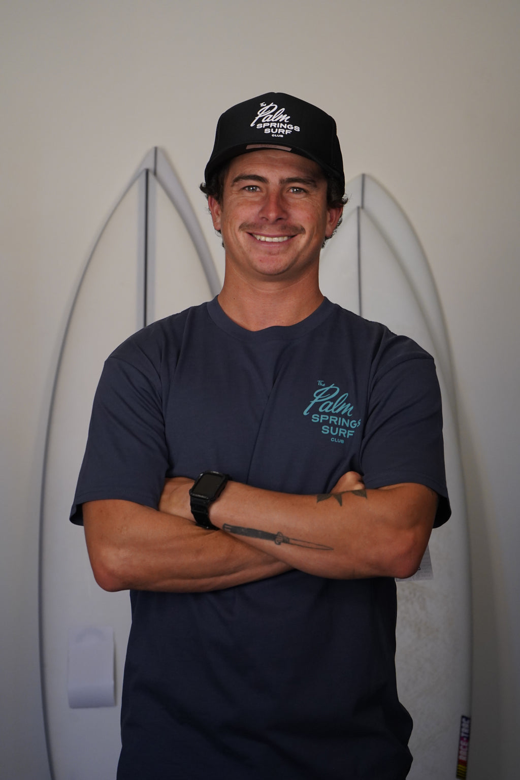 PALM SPRINGS MAP TEE