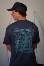 PALM SPRINGS MAP TEE