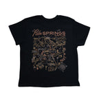WOMENS PALM SPRINGS MAP TEE