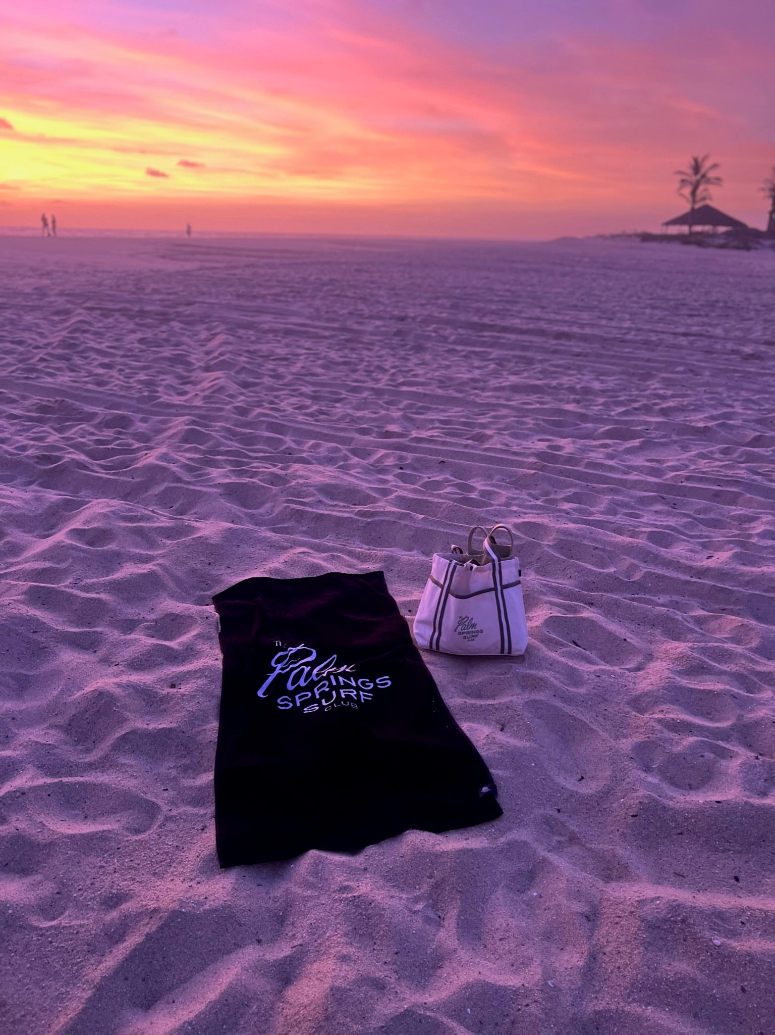 Black Logo Towel