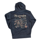 PALM SPRINGS MAP HOODIE