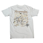 PALM SPRINGS MAP TEE