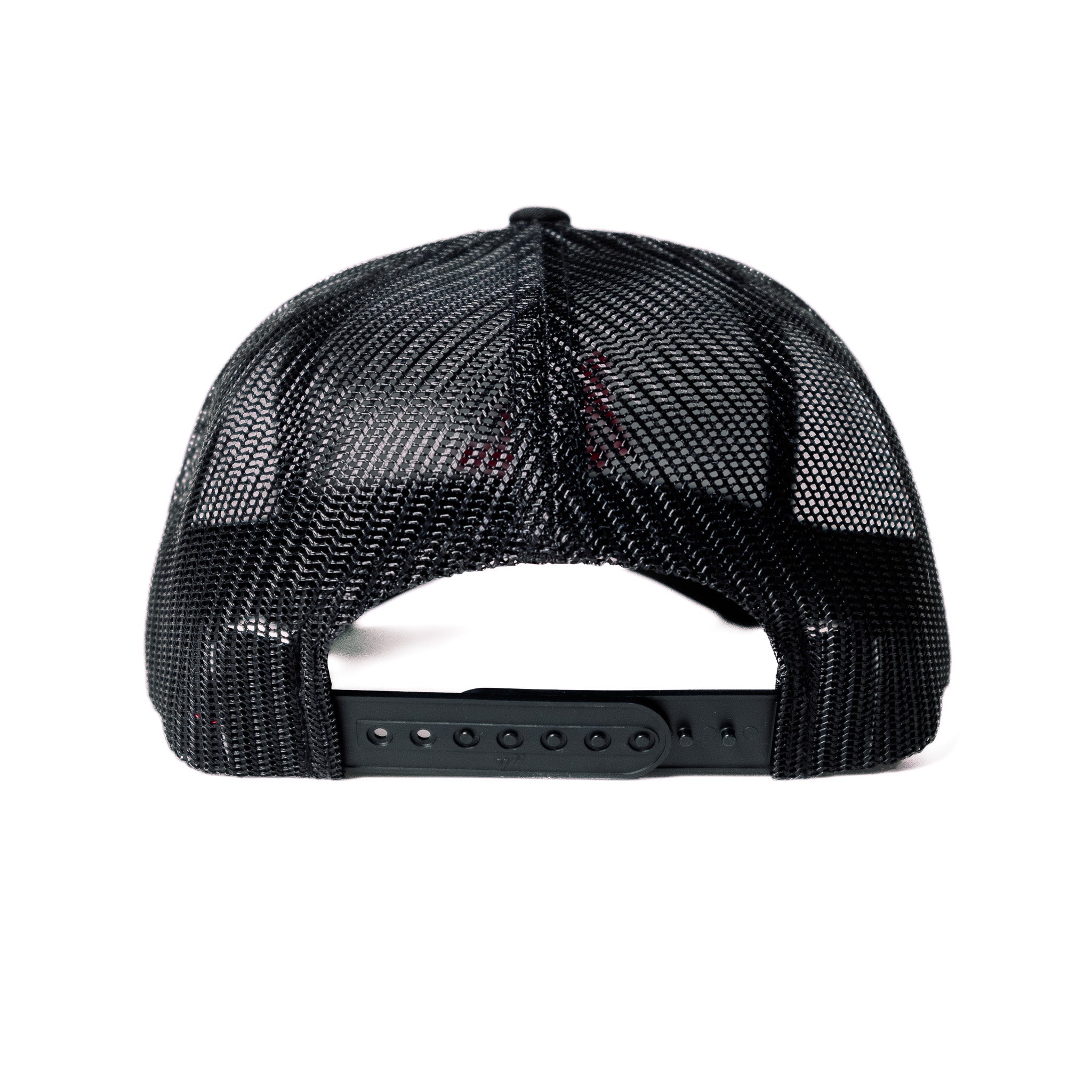 Black Mesh-Back Hat