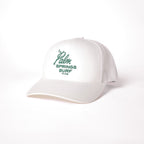 White Mesh-Back Hat
