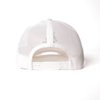 White Mesh-Back Hat