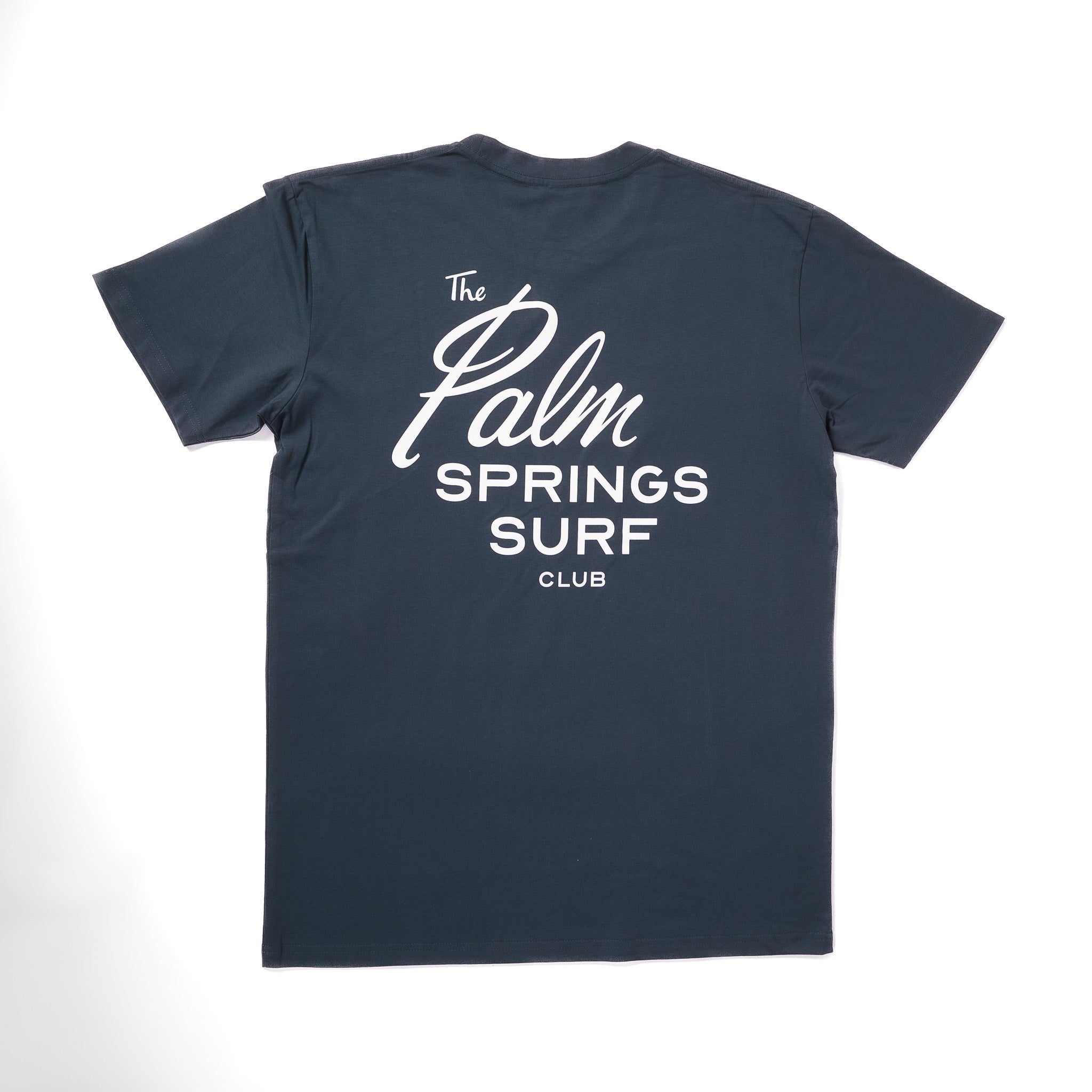 PSSC Retro Script Logo Tee – Palm Springs Surf Club